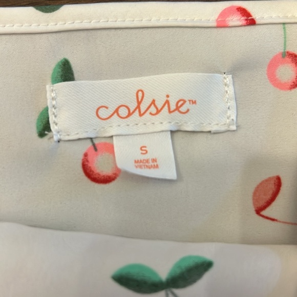 Colsie Cherry Cami - Picture 3 of 4